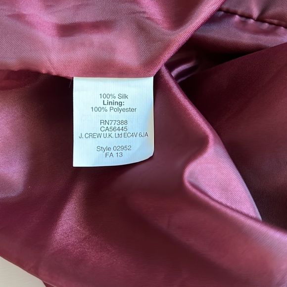 NWT J.Crew Erin dress in silk dupioni size 14 - Picture 12 of 12